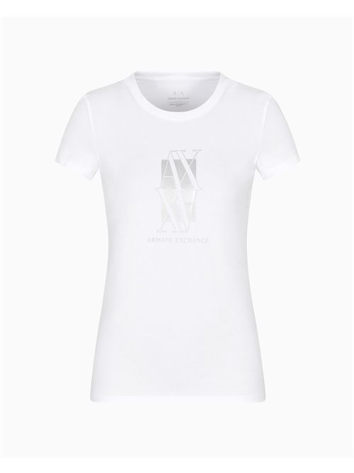 t-shirt woman white ARMANI EXCHANGE | XW000511AF11929/U0002